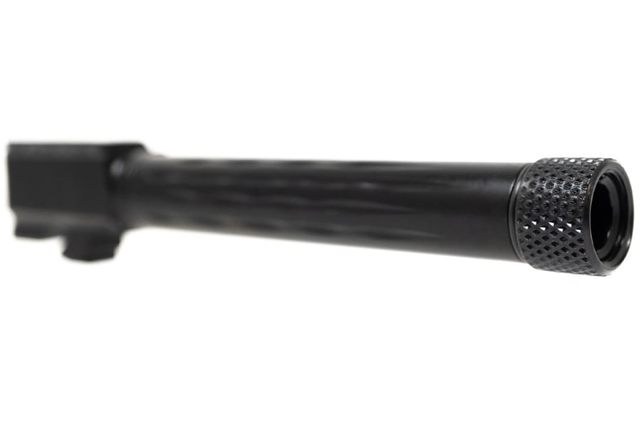 Faxon Firearms Faxon Match Series Flame Fluted Threaded Barrel for G17 Gen 5 9mm Nitride